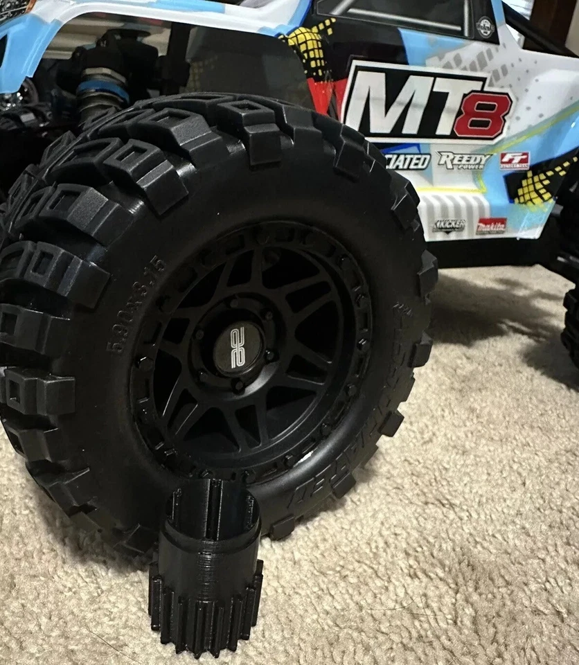 Team Associated Rival MT8 Center Cap Removal/Installation Tool - Image 2 of 4