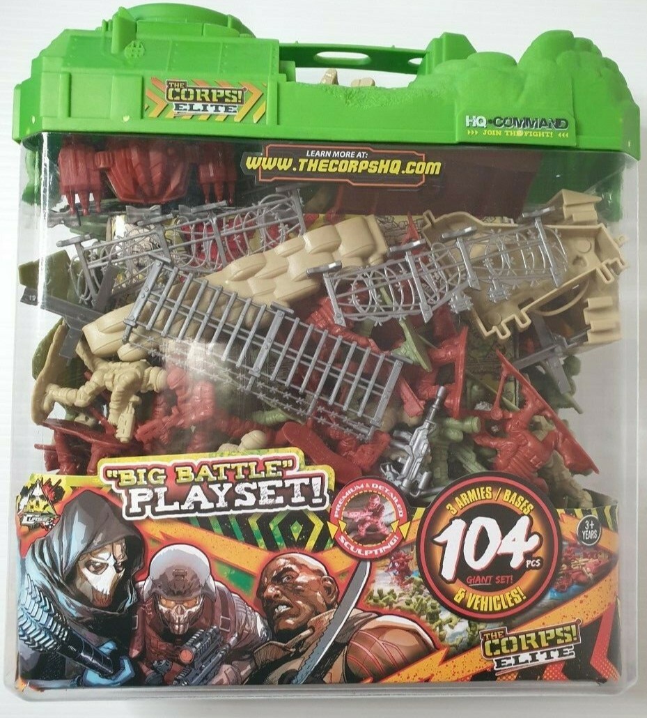 the corps elite big battle playset
