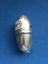 4" BRAZILIAN HANDMADE ALUMINUM EGG HAND PERCUSSION INSTRUMENT SAMBA PAGODE