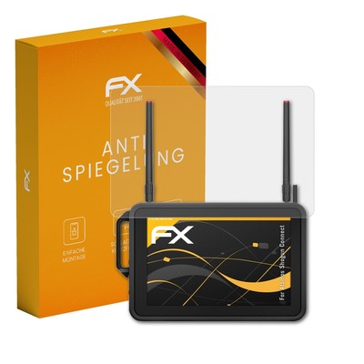 atFoliX Displayfolie für Atomos Shogun Connect Schutzfolie matt&stoßfest Folie