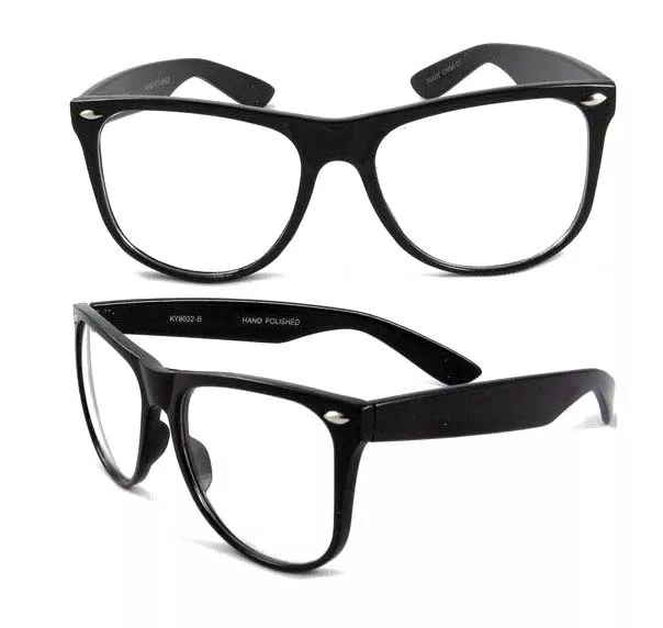 Black rimmed glasses sale fake