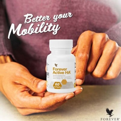 #ad Forever Living Active HA 60 Softgels with ginger and turmeric root $29.45