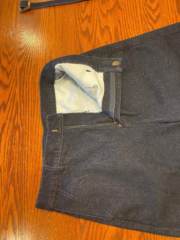 Pantalón vaquero mujer Ann Taylor cintura alta talla 4 Petite muy ligeramente usado Foto 3 de 4