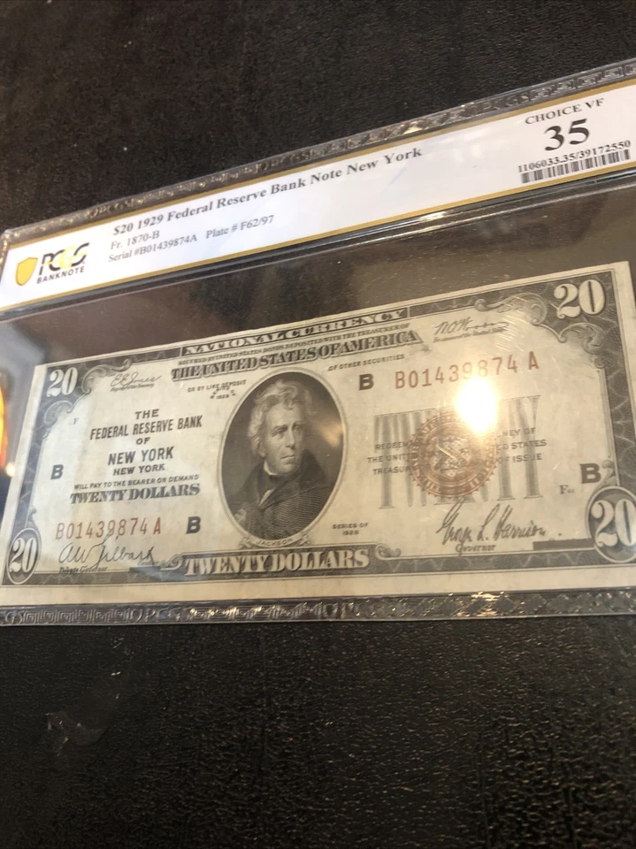 National Bank Note New York PCGS BANKNOTE 35 Vf  Highly collectable authentic - Image 2 of 4