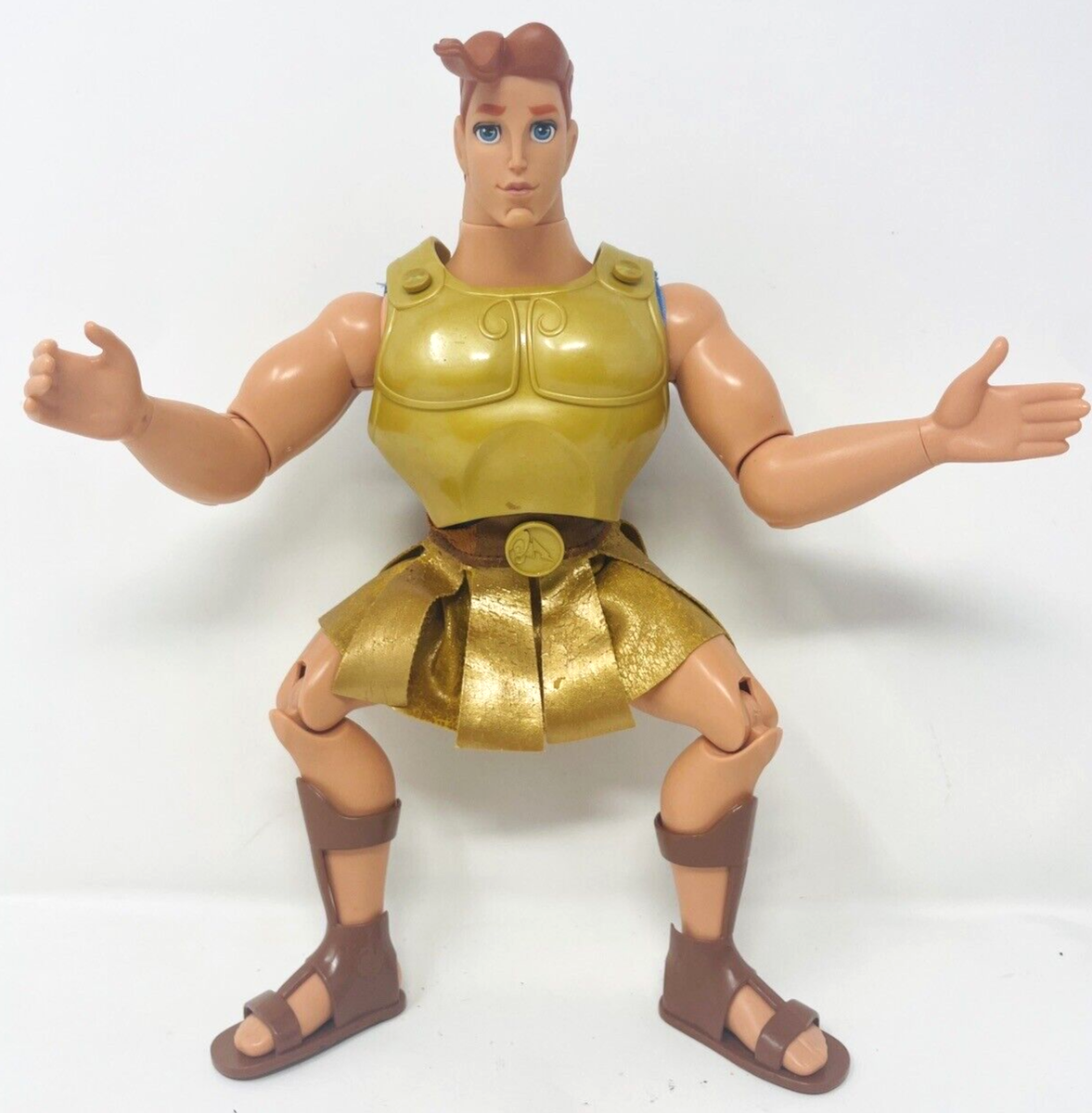 Disney's Hercules フィギュア Disney Golden Glow Hercules Doll Toy Action Figure 1996 | eBay