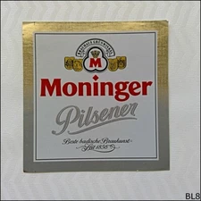 Brauhaus Grunwinkel Moninger Pilsener Beer Label (BL8)