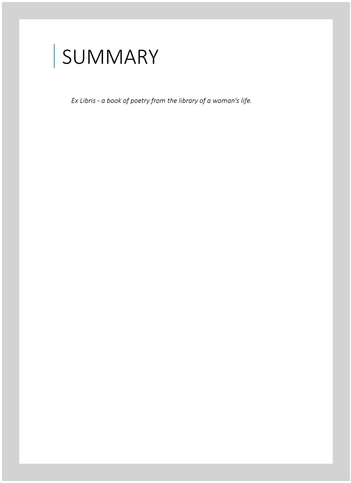 Ex Libris, Paperback by Price, Maribeth, Like New Used, Free shipping