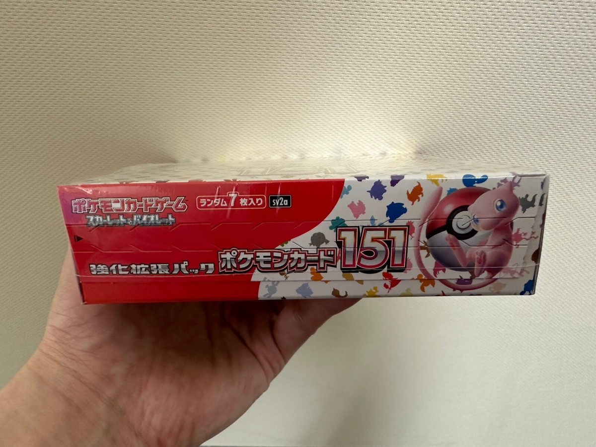 japanese 151 booster box sealed Pokemon 151 Booster Box (Japanese)