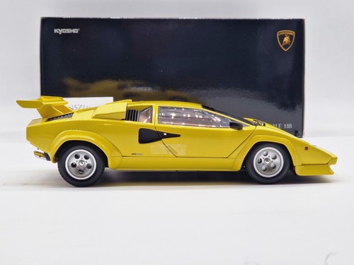 Lamborghini Countach LP5000 Quattrovalvole Yellow 1:18 Kyosho KYO8320Y0 •NEU&OVP - Bild 3 von 7