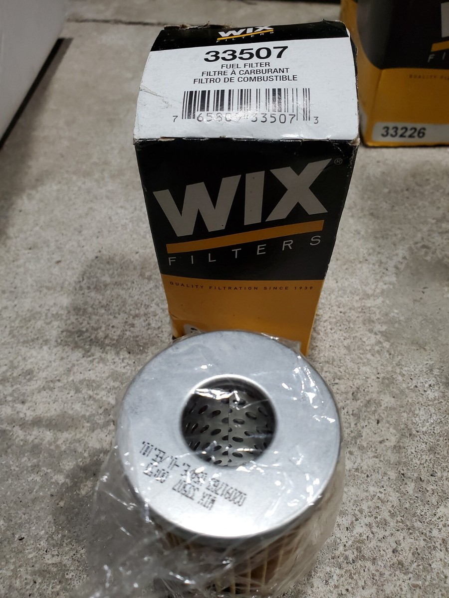 1/2 X 28 Fuel Filter WIX 33507 Heavy Duty Fuel Filter Cartridge - Metal ...