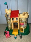 Vintage 1974 Fisher Price 993 Castle Little People & Accessories 993