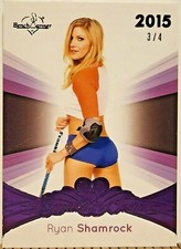Ryan Shamrock Card #55 - #3 of 4 Made ~2015 Signature Series Card~ Benchwarmer