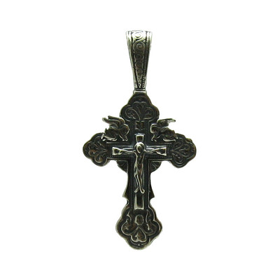 Stylish Sterling Silver Pendant Genuine Solid Hallmarked 925 Orthodox ...