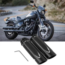 For Harley Low Rider S Motorcycle 1" Handlebar Hand Grips Electronic Throttle US