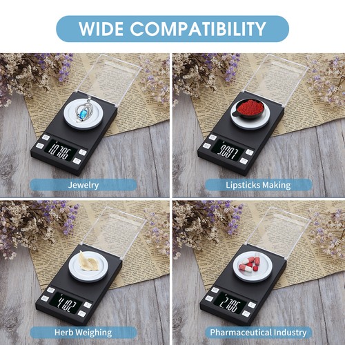Digital Pocket Scale 100g/ 0.001g, Portable //Small Herb Scale G8S8 - Picture 3 of 12