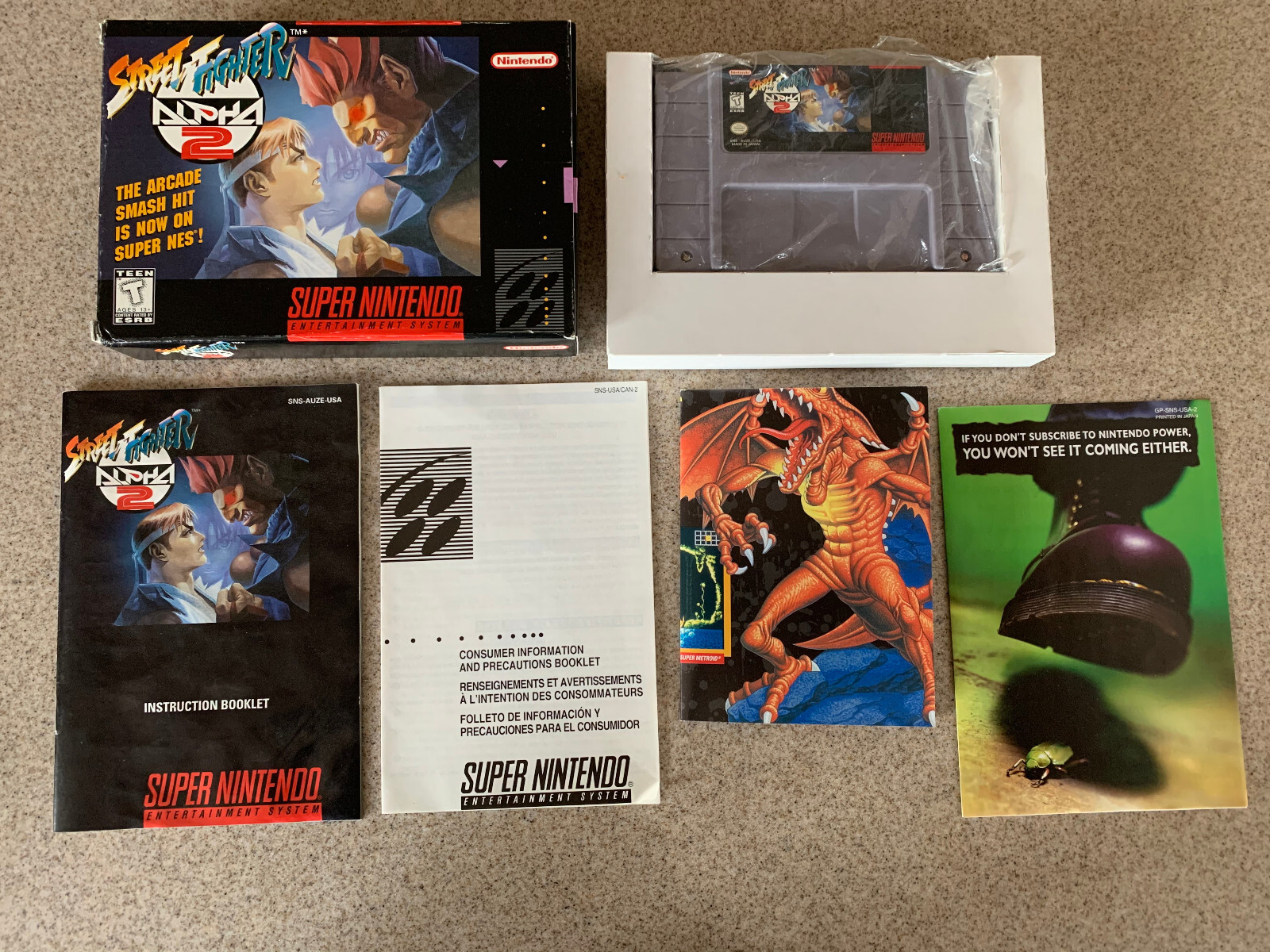 Street Fighter™ Alpha 2, Super Nintendo, Games