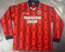 Vintage Umbro Football Soccer Template Long sleeve size L