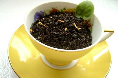 Black Tea Earl Grey Passion Fruit Blend Loose Leaf Aged Premium Tea