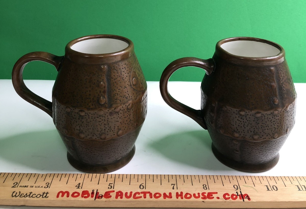 Antique CLEWELL POTTERY Canton Ohio APA 1908 Copper Clad Antique CLEWELL POTTERY Canton Ohio APA 1908 Copper Clad