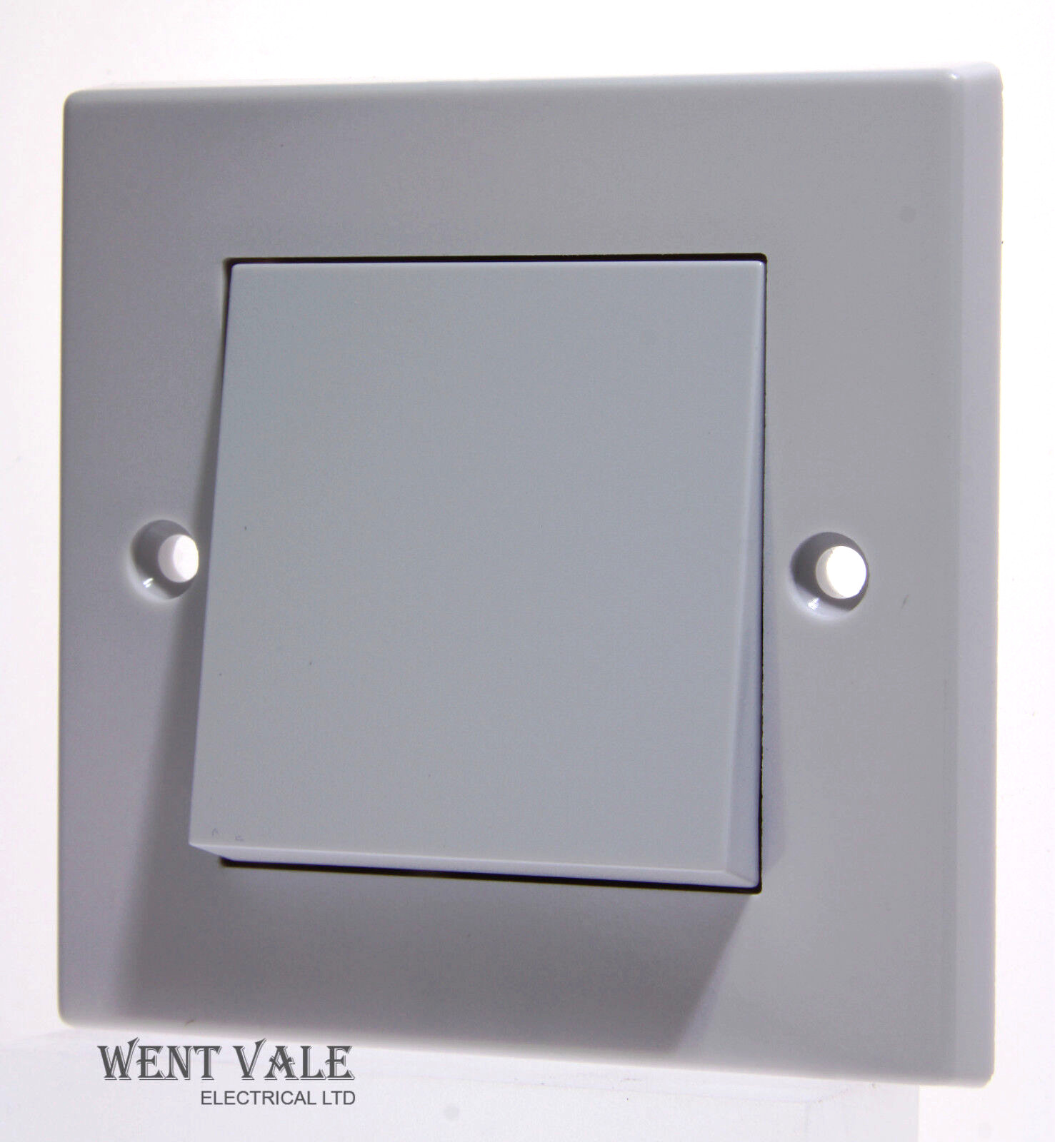 Volex - VX4020 - 10ax White Moulded 1 Gang 2 Way Wide Rocker Switch