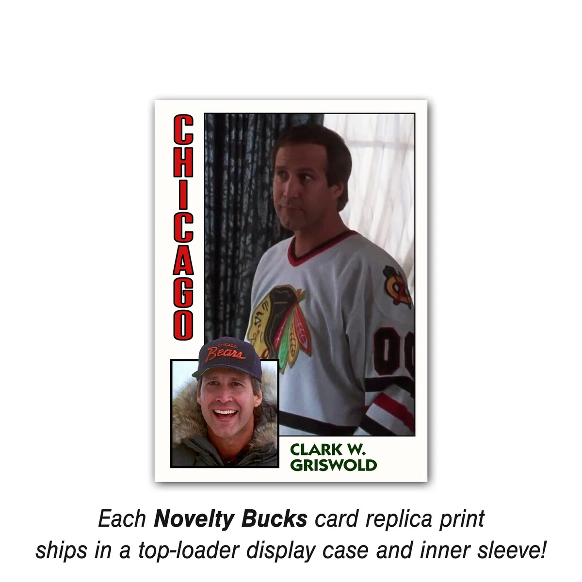 Clark Griswold - Chicago Blackhawks Jersey from Christmas Vacation