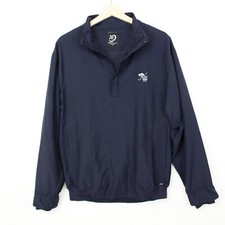 Zero Restriction 1/4 Zip Golf Pullover Mens Size M Navy Windbreaker Jacket