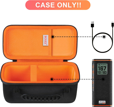 Carrying Case for Bushnell Wingman View Golf GPS Speaker, Extra