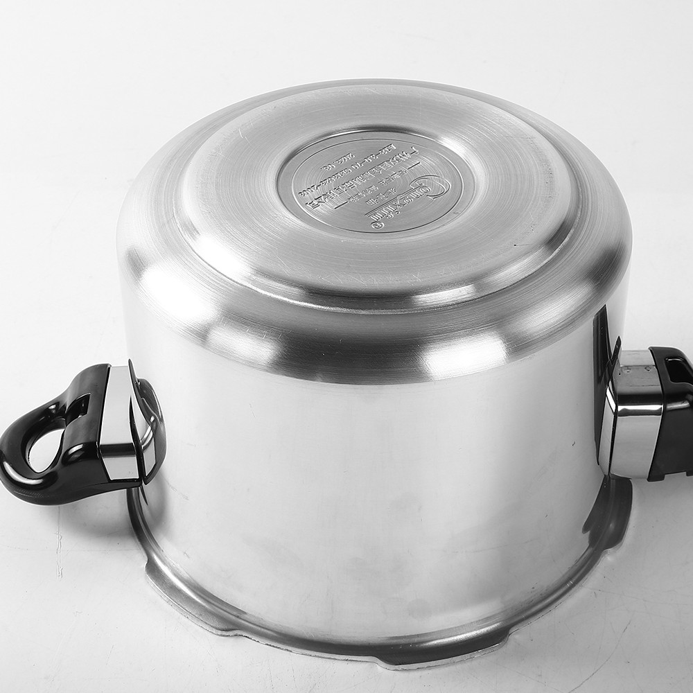5 Litre Home Dual Handle aluminum Pressure Cooker Kitchen Catering Cookware UK