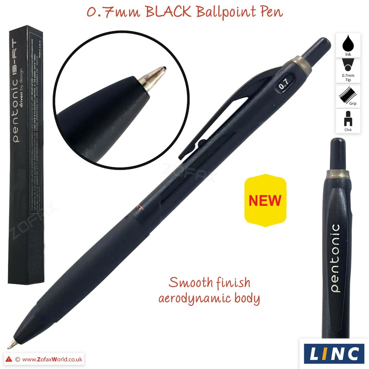Pentonic Vrt Pentonic B-RT Ball Pen: Elegant Design Smooth Writing