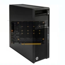 Linux Mint HP Z440/Z640 customized video editing system with NVME raid