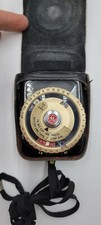 Vintage GE General Electric Type PR3 Exposure Light Meter 1950's Prop As Is Read