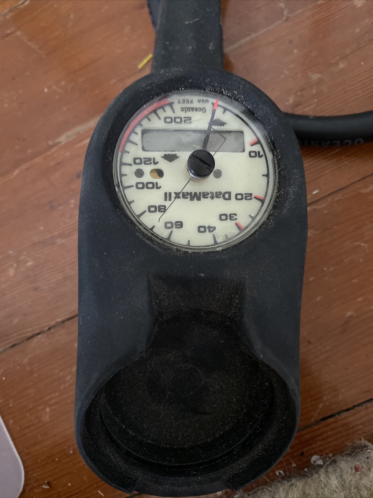 Oceanic Scuba Diving DataMax II Dive Computer With Pressure Gauge