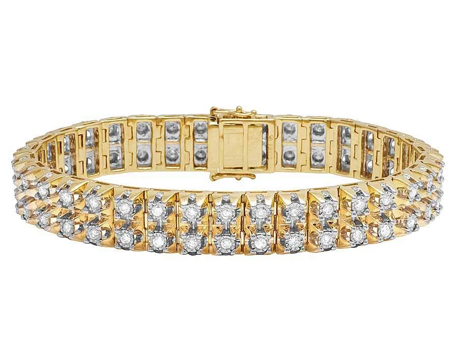 Two row hotsell tennis bracelet