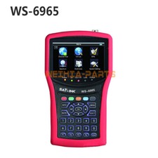 1PC SATLINK WS-6965 satfinder DVB-T&DVB-T2 With Spectrum Auto Scan 4.3" HD LCD