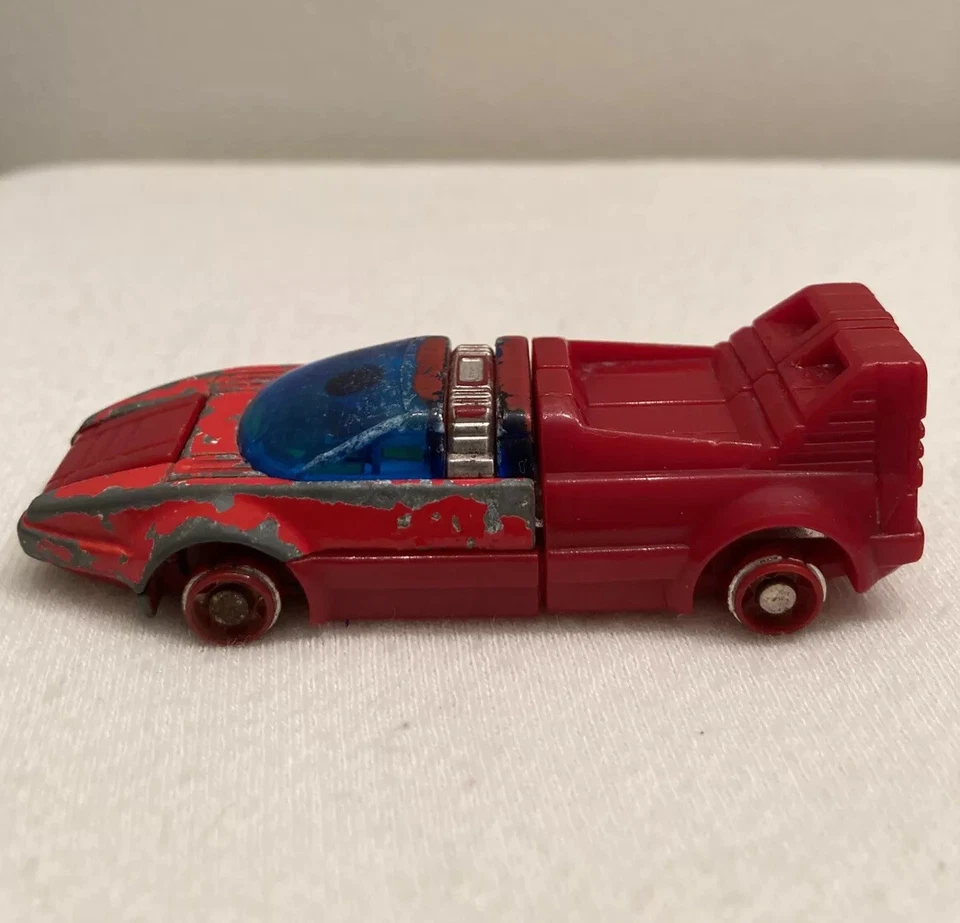 Go-Bots Turbo MR-07 - Transformador de coche deportivo rojo - Bandai 1982   Foto 4 de 4