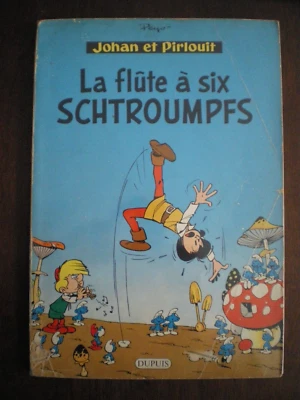 Johan Et Pirlouit - La Flûte À Six Schtroumpfs - 1960 - BE eo - Photo 1/4