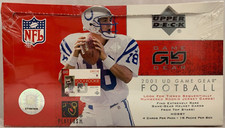 2001 UPPER DECK GAME GEAR NFL FOOTBALL HOBBY BOX DREW BREES RC NEW SEALED
