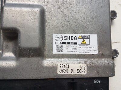 MAZDA CX-5 2.2DIESEL 2017 RHD ENGINE CONTROL UNIT OEM SHDG18881