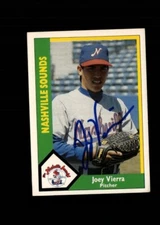 Joey Vierra Nashville Sounds 1990 CMC authentic autographed card