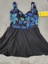 Robby Len Swimsuit Skirt Sz 10 One Piece