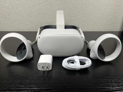 128GB Meta Oculus Meta Quest 2 VR Headset - Excellent Condition w  2 Controllers