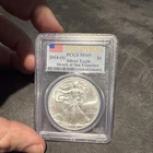 U.S. Mint American Eagle 2014 1 oz .999 Silver MS69 PCGS Struck at San Francisco