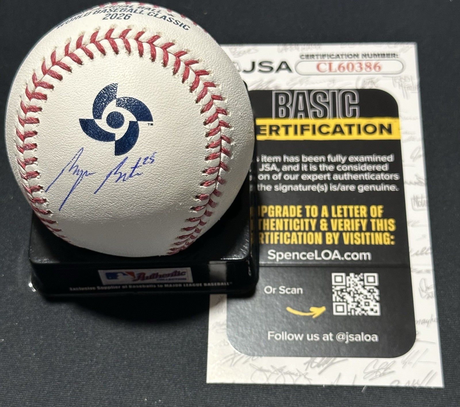 Byron Buxton Signed 2026 World Baseball Classic USA Autographed Auto ...