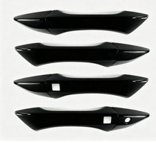 Set Glossy Pure Black Cover Trim For 2013-2018 Acura Rdx Smart Side Door Handle