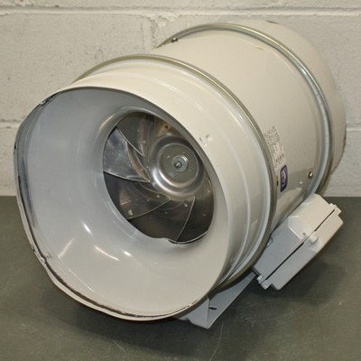 DAMAGED - Solar & Palau In-Line Duct Fan TD-315, 120V AC, 1050 cfm, 12'' Diameter