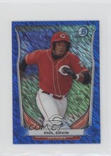 2014 Bowman Scout Top 5 Prospects Mini Chrome Refractors Blue Phil Ervin 1x9