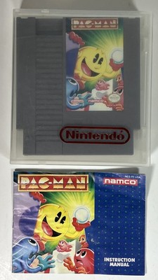 PAC-Man Namco Nintendo NES With Manual