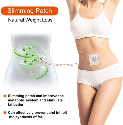 10/50/100 Pcs Slim Patch Weight Loss Slimming Diets Pads Detox Burn Fat Adhesive - Picture 6 of 21