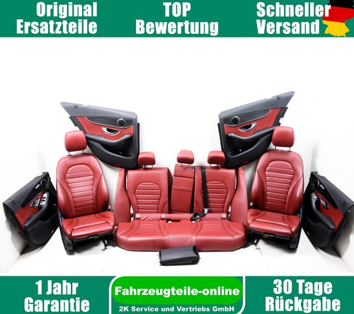 Innenausstattung AMG Sitze Leder rot Mercedes C-Klasse S205 AMG C43 A2059109700