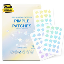 Cute Star Pimple Patch for Face Hydrocolloid Acne Patches for Covering Zits and